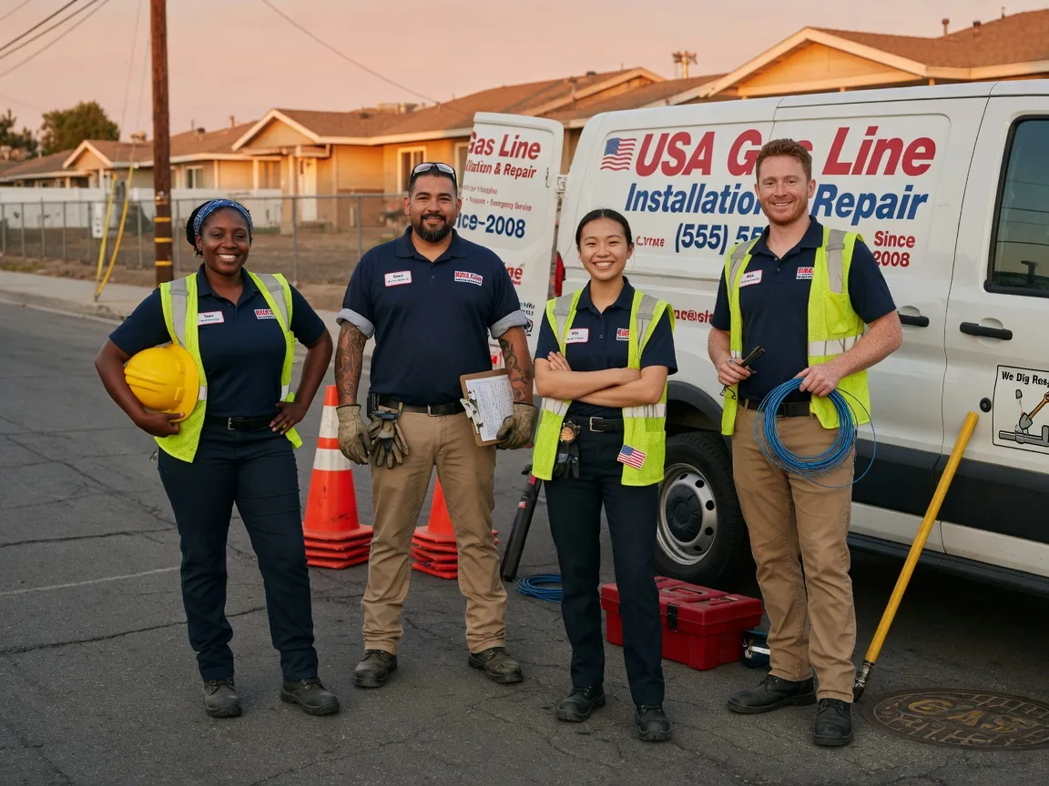 Gas Line Installation company in Riceville, IA